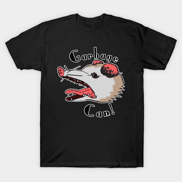 Garbage Can! T-Shirt by LowFatCheese